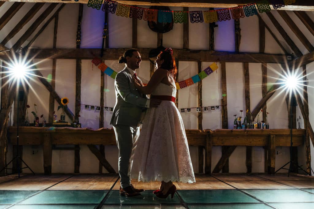 First-Dance-at-Barn-Wedding-Venue